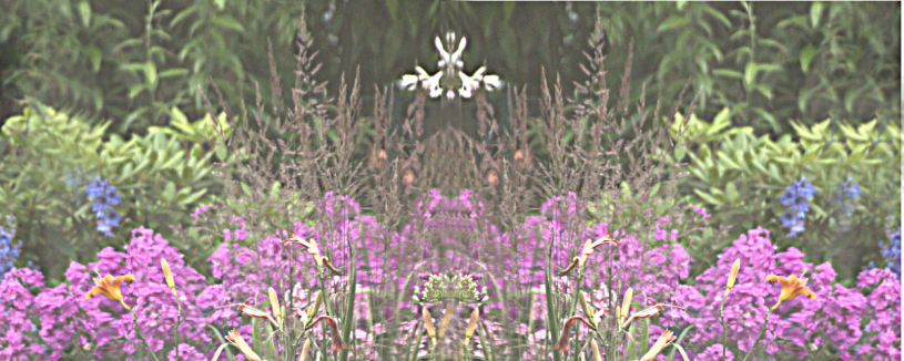 Doppeltes Staudenbeet