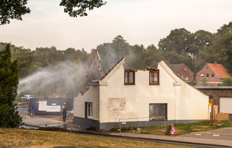 Wasser gegen den Staub