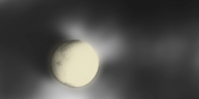 gelbe pflaume in grauastufenfeld