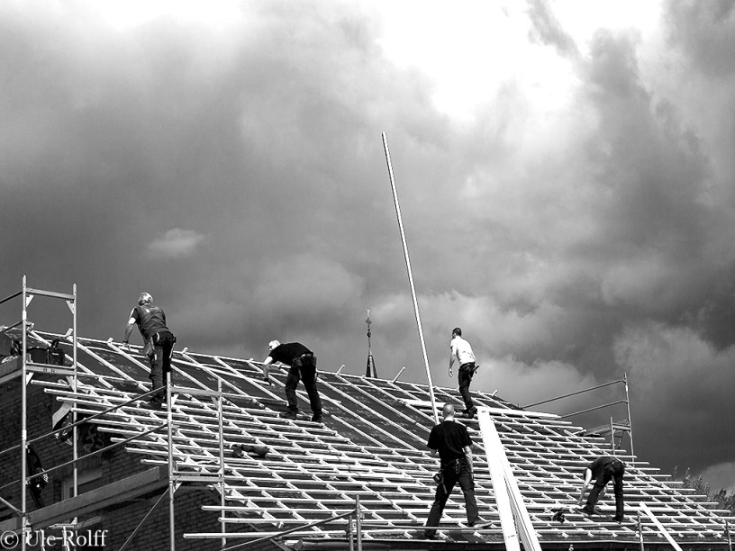 Wettlauf mit dem Unwetter