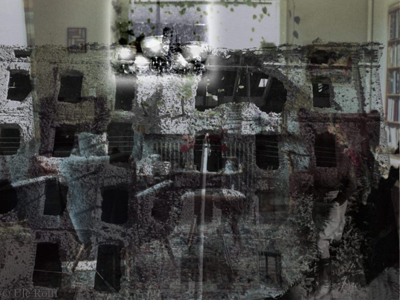 Collage einer "Guten Stube"