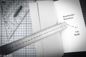 Buchblock mit Werkzeug