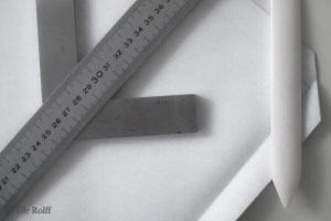 Einbandgewebe mit Werkzeug