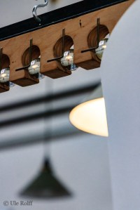 Aufhängung für frisch Gedrucktes